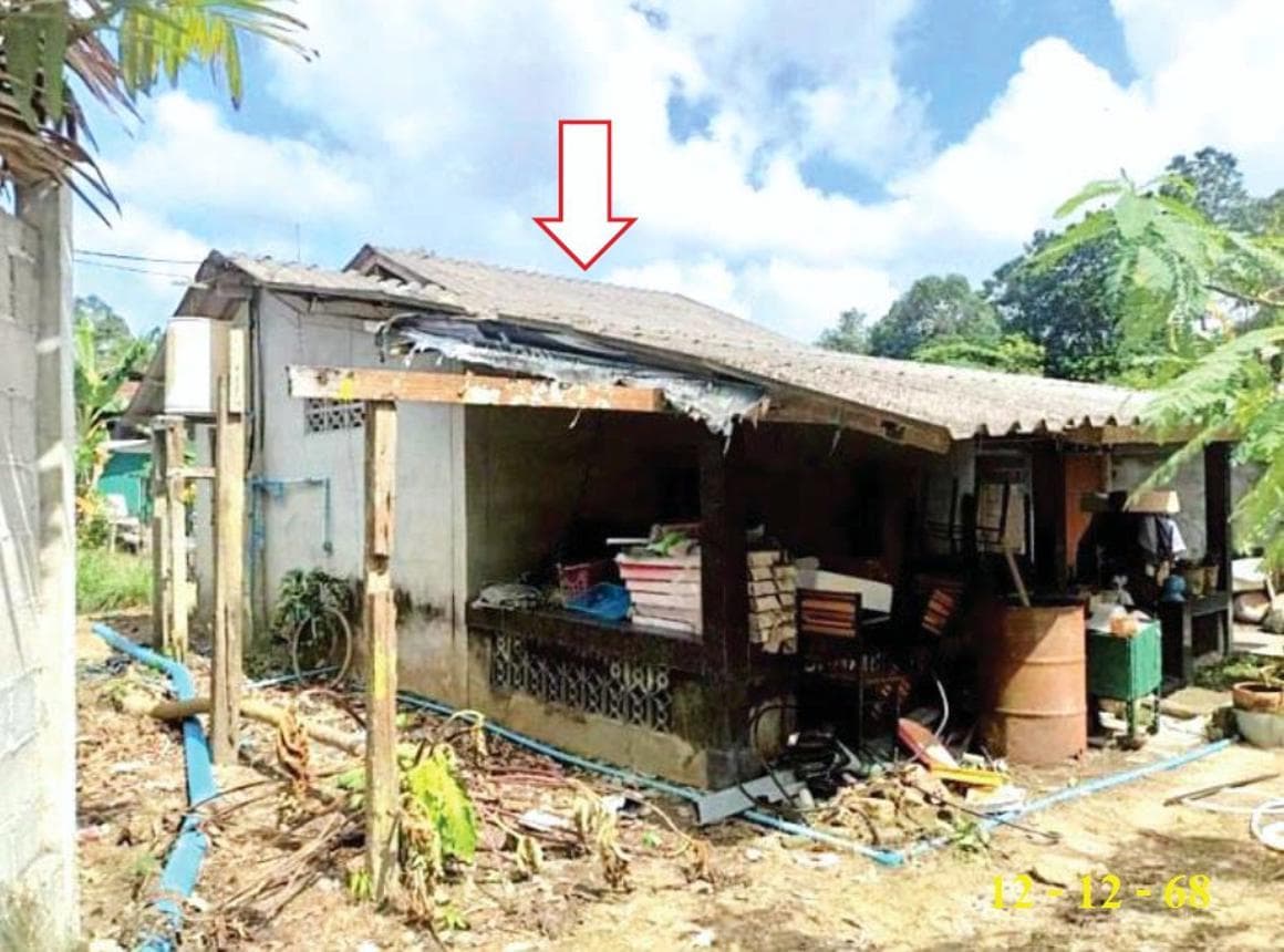 บ้านเดี่ยว 1 ห้องนอน พื้นที่ 70 ตร.ม. ทำเลศักยภาพ สามัคคี รือเสาะ นราธิวาส