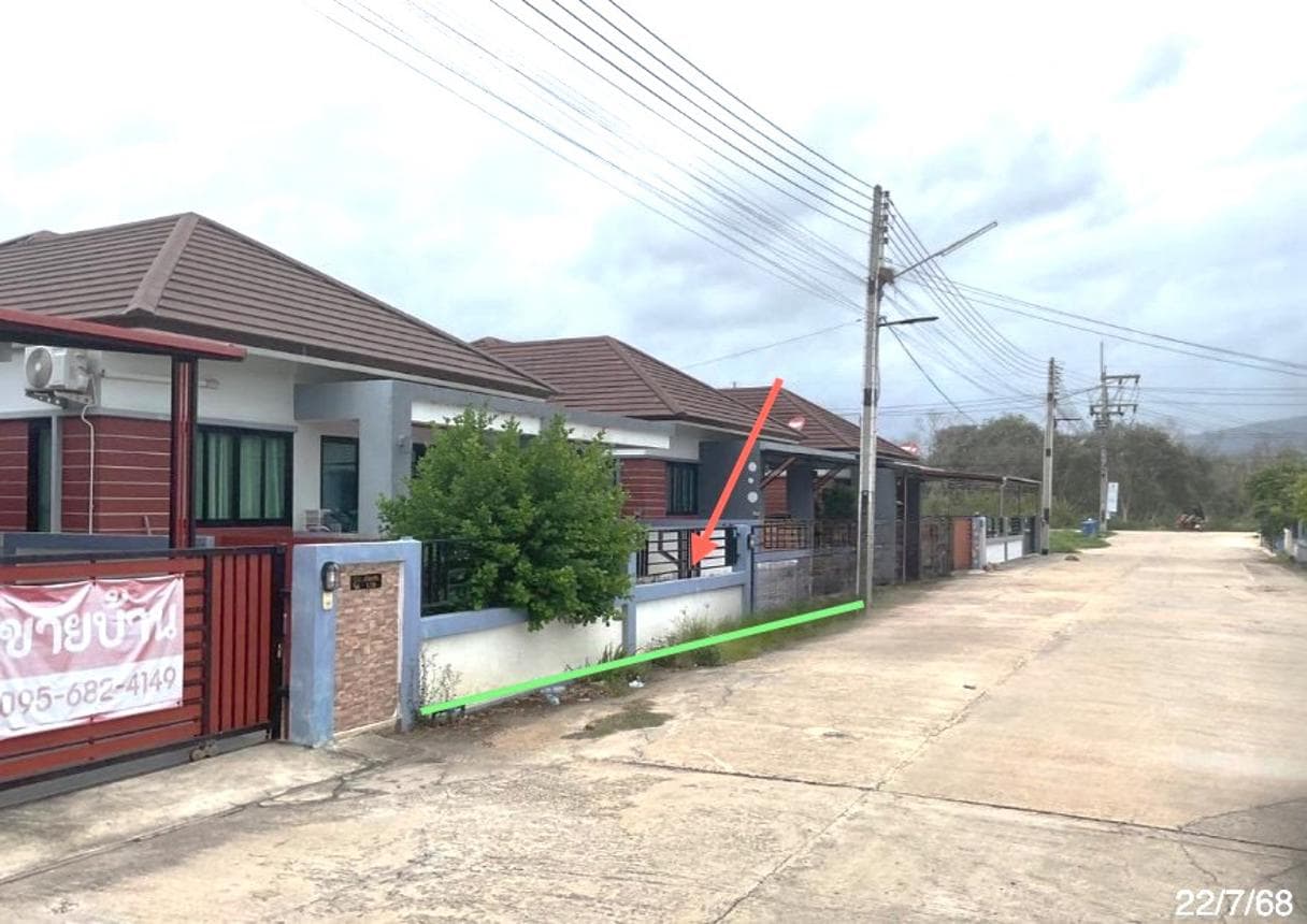บ้านเดี่ยว ตะพง เมืองระยอง 3 ห้องนอน 2 ห้องน้ำ 50.7 ตร.ว. สเปซกว้าง ราคาดีต่อใจ
