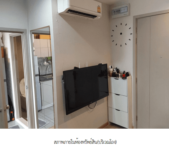 ห้องชุด โครงการ เดอะ โพลิแทน รีฟ นนทบุรี