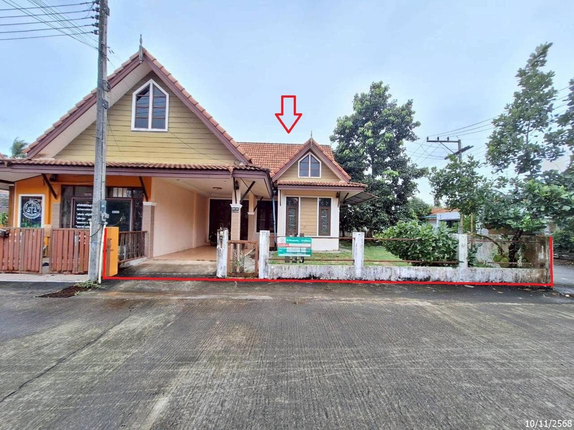 บ้านเดี่ยว 2 ห้องนอน พื้นที่ 100 ตร.ม. ทำเลศักยภาพ บ้านควน เมืองตรัง ตรัง