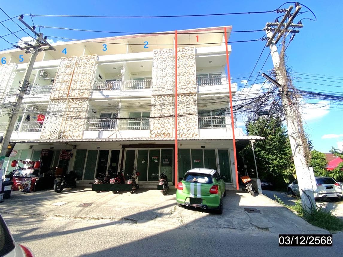อาคารพาณิชย์ 5 ห้องนอน พื้นที่ 168 ตร.ม. ทำเลศักยภาพ ศิลา เมืองขอนแก่น ขอนแก่น