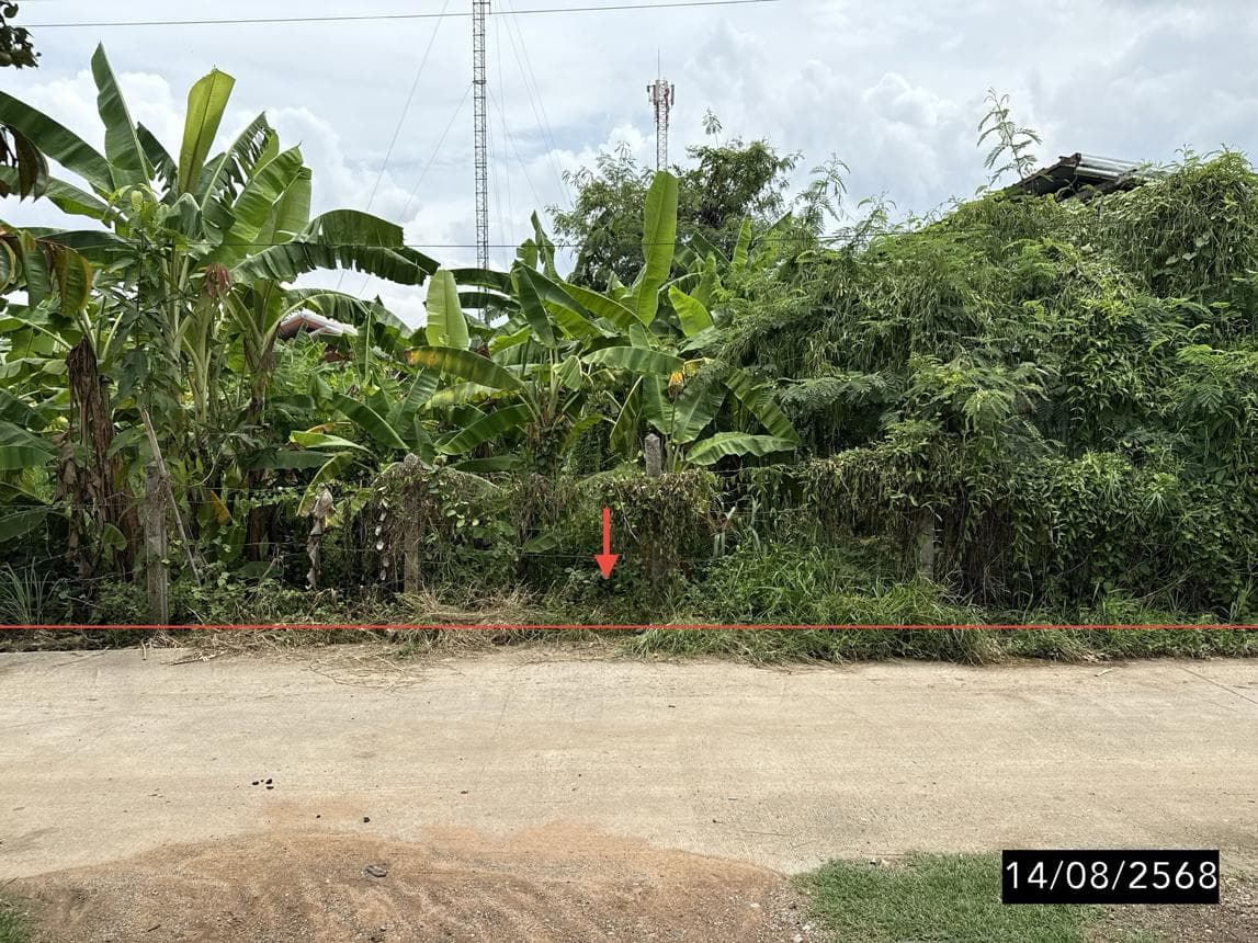 ขายที่ดินเปล่าใจกลางเมืองขอนแก่น เนื้อที่ 89.7 ตร.ว. ทำเลทองย่านในเมือง เหมาะสร้างบ้านหรือโฮมออฟฟิศ