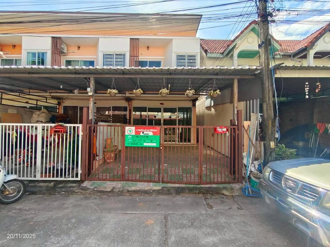 ขายทาวน์เฮ้าส์ เมืองเก่า เมืองขอนแก่น พื้นที่กว้าง 124 ตร.ม. 2 ห้องนอน 2 ห้องน้ำ