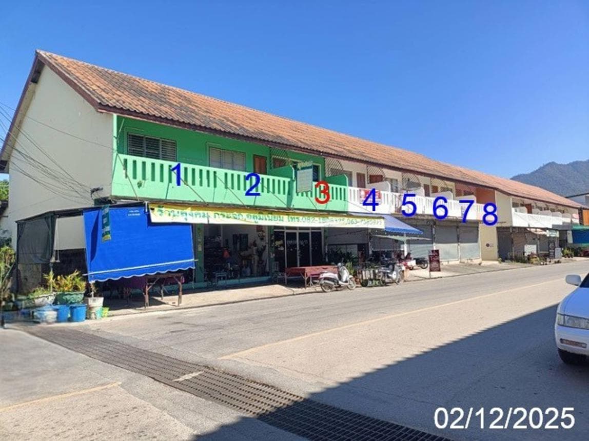 อาคารพาณิชย์ 1 ห้องนอน พื้นที่ 128 ตร.ม. ทำเลศักยภาพ เวียงใต้ ปาย แม่ฮ่องสอน
