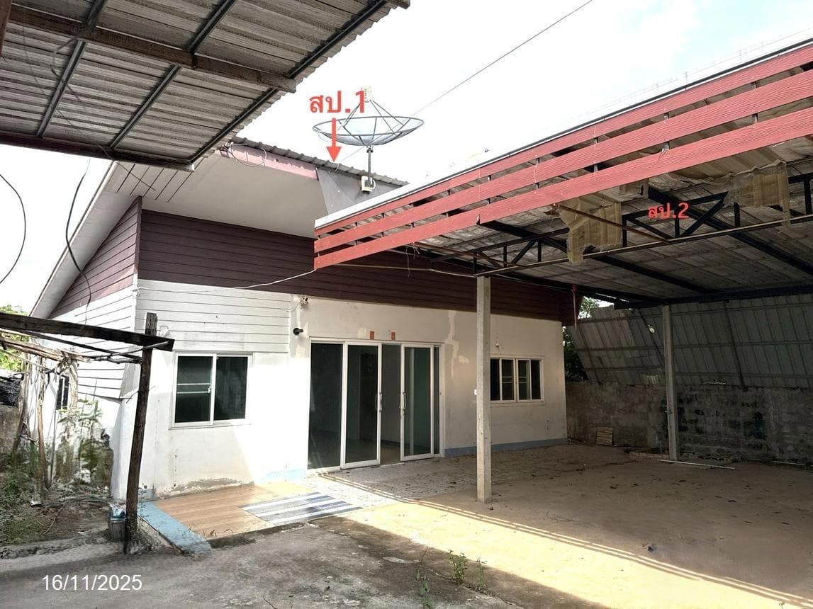 ขายบ้านเดี่ยว น้ำพอง ขอนแก่น ทำเลหนองกุง เนื้อที่ 98.5 ตร.ว. พื้นที่ใช้สอย 85.5 ตร.ม. 3 ห้องนอน 2 ห้องน้ำ สภาพดี พร้อมอยู่
