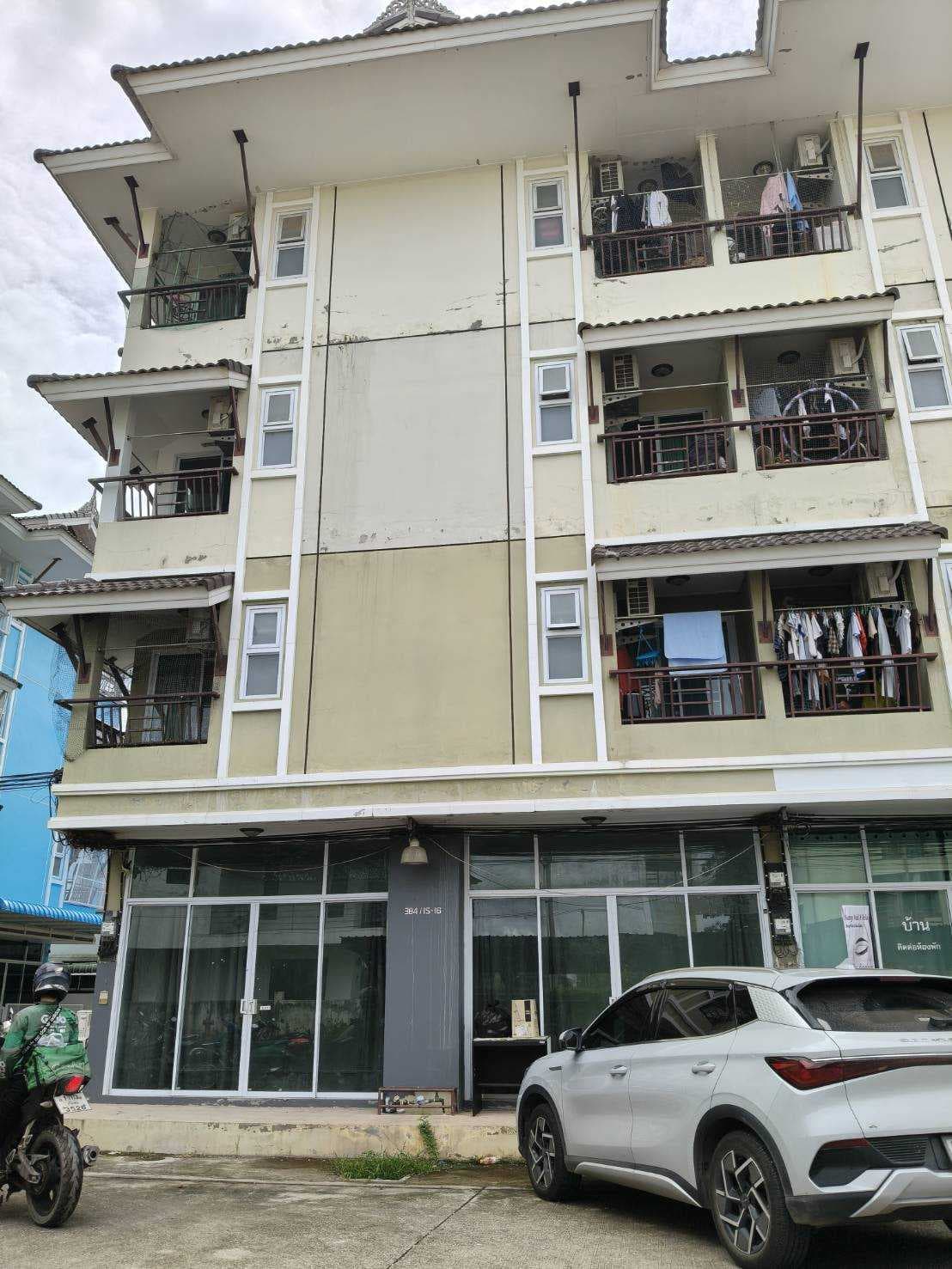หอพักใกล้ ม.นเรศวร (ประตู5) จ.พิษณุโลก ขนาด15 ห้อง (ตึกมุม)