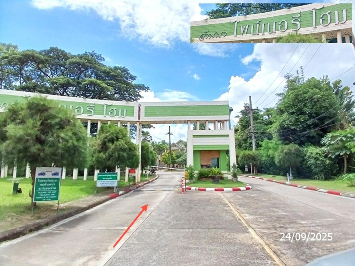 บ้านเดี่ยว ล้านนาไพน์เนอร์รี่โฮม หนองควาย หางดง เชียงใหม่ พื้นที่กว้าง 233.25 ตร.ม. ทำเลสงบสไตล์รีสอร์ต ราคา 6 ล้านต้นๆ