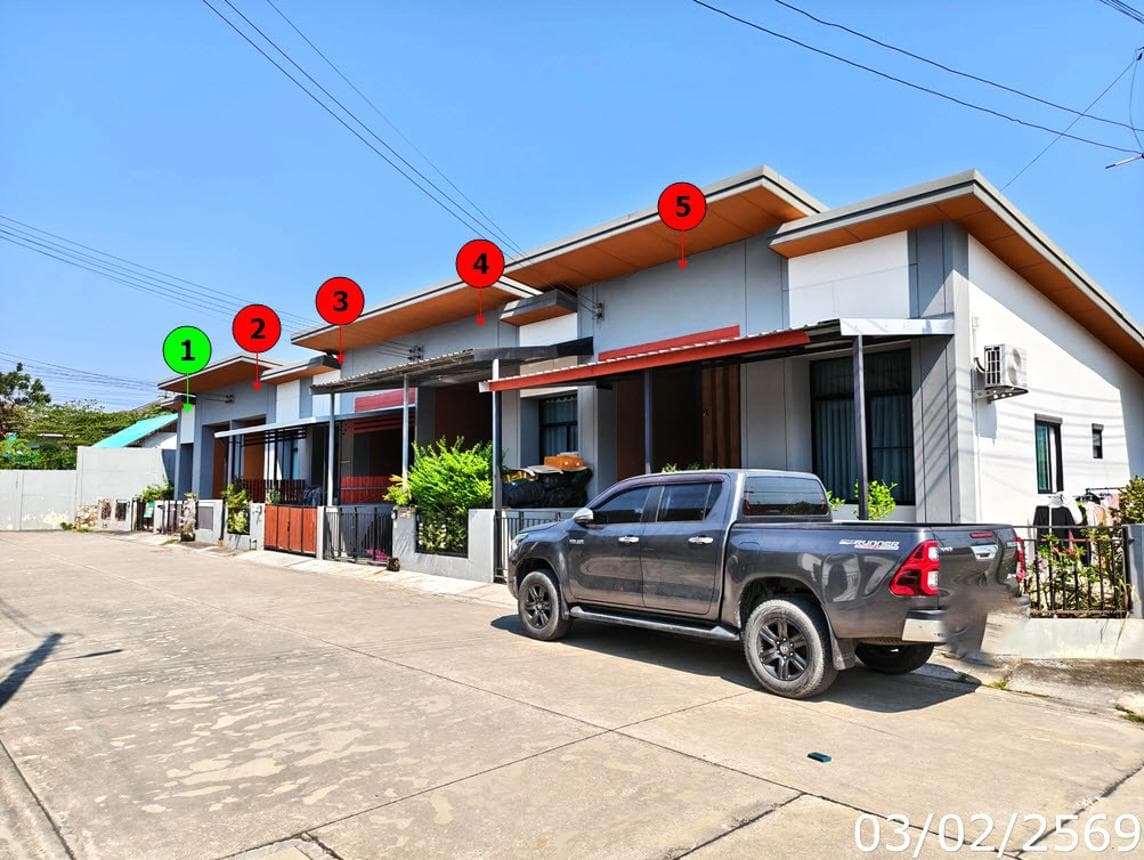 ทาวน์เฮ้าส์ เดอะมิกซ์ นิคมพัฒนา ระยอง 2 ห้องนอน 1 ห้องน้ำ บนเนื้อที่กว้าง 32.4 ตร.ว. ทำเลศักยภาพใกล้แหล่งงานราคาเพียง 1.7 ล้านบาท