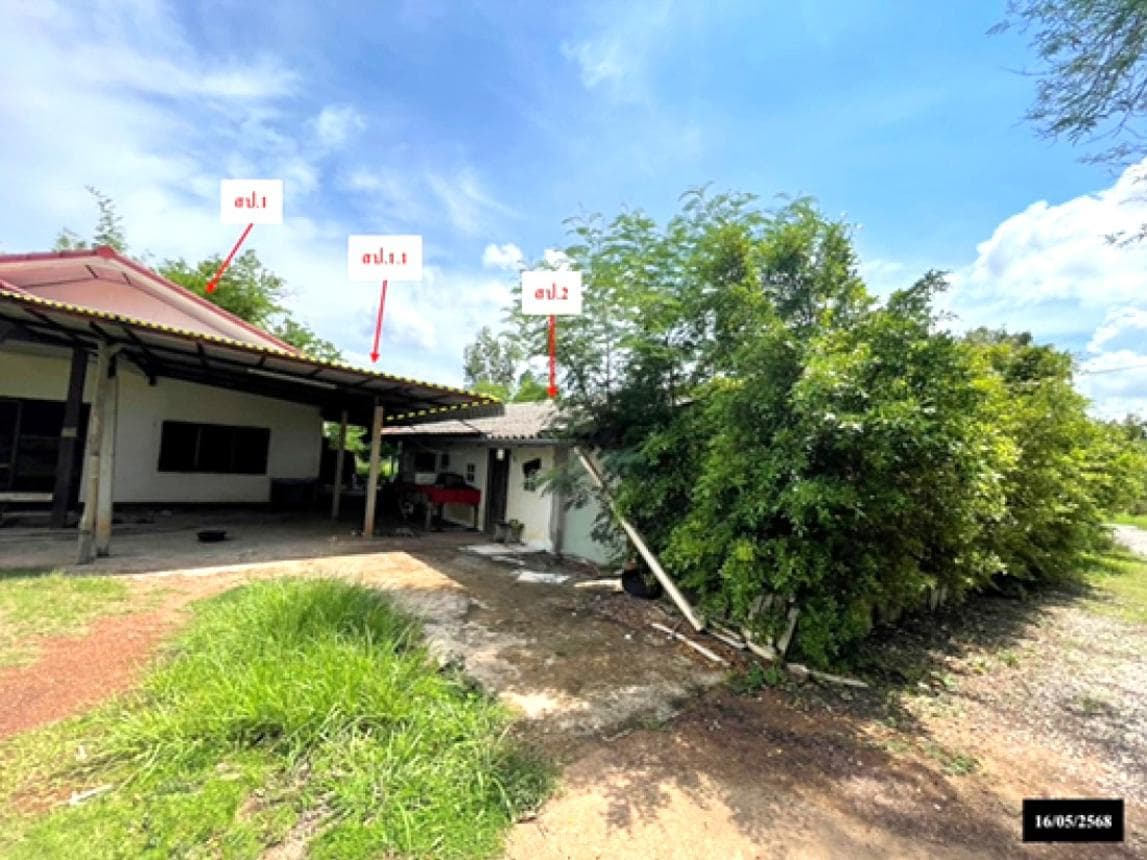บ้านเดี่ยว ธาตุเชิงชุม เมืองสกลนคร สกลนคร 3 ห้องนอน 1 ห้องน้ำ พื้นที่กว้างขวาง 190 ตร.ม. ทำเลใจกลางเมืองสกลนคร เดินทางสะดวก ราคาพิเศษ 3.16 ล้าน