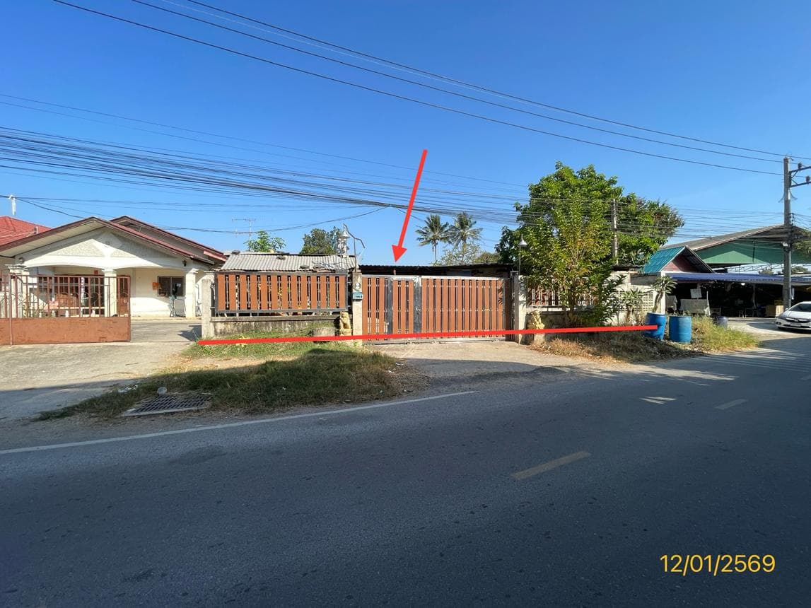 บ้านเดี่ยว หนองกบ บ้านโป่ง ราชบุรี 2 ห้องนอน 2 ห้องน้ำ พื้นที่กว้างพิเศษ 245 ตร.ม. ทำเลดีราคา 3.13 ล้านบาท