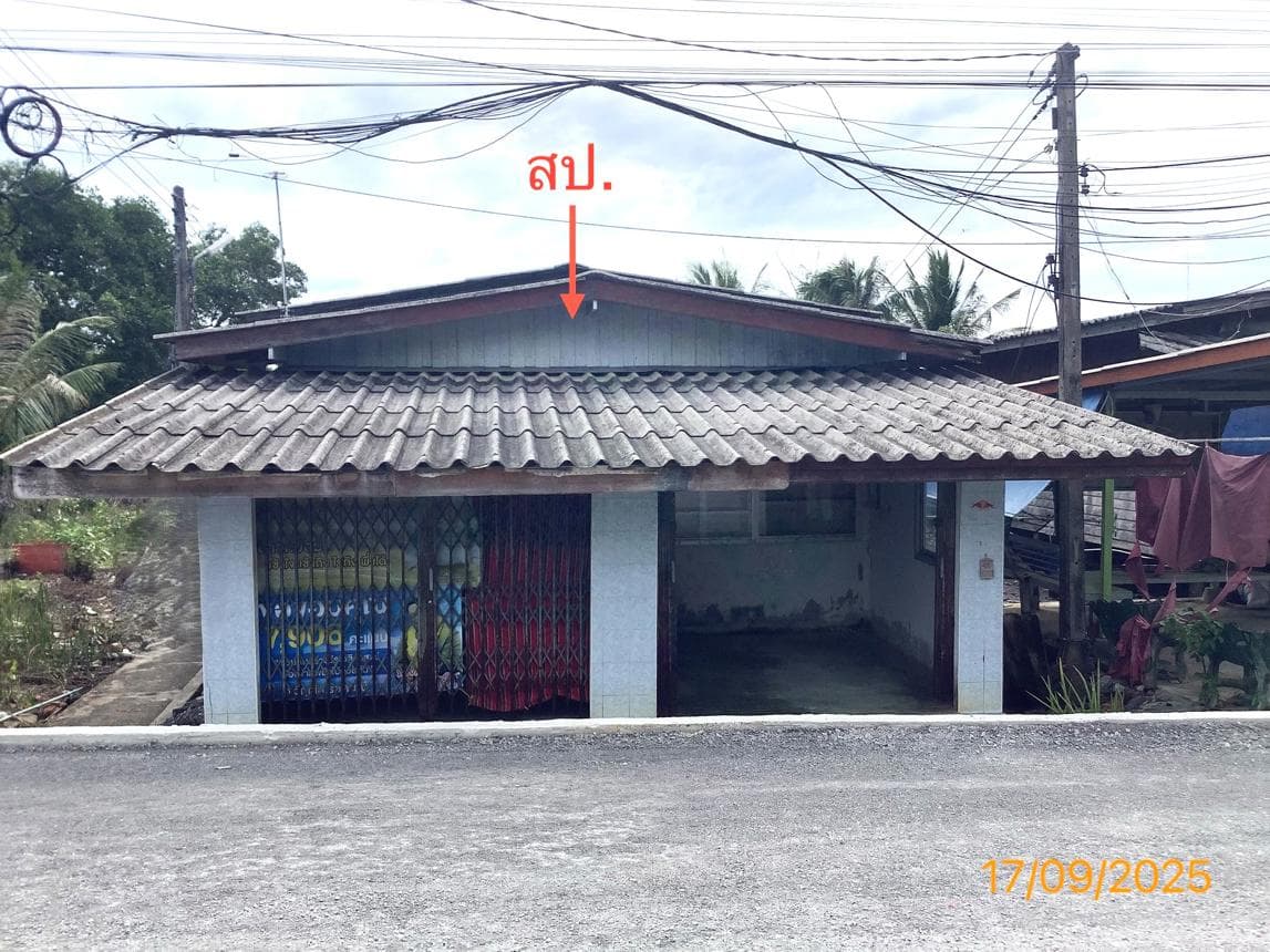 บ้านเดี่ยว ปากพนัง นครศรีธรรมราช 1 ห้องนอน 1 ห้องน้ำ พื้นที่ใช้สอย 105 ตร.ม. บนที่ดินกว้างขวาง 80.2 ตร.ว. ทำเลสงบเดินทางสะดวก ราคาพิเศษ 1.19 ล้าน