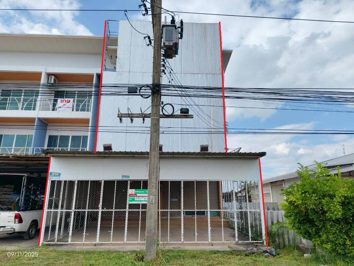 ขายอาคารพาณิชย์ เมืองเก่า เมืองขอนแก่น ทำเลศักยภาพ พื้นที่ใช้สอยกว้างขวาง เหมาะทำธุรกิจและพักอาศัย