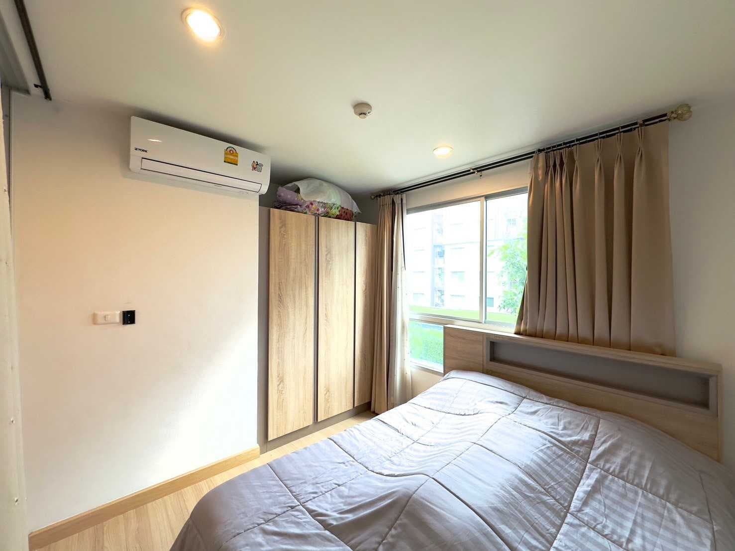 The Niche ID เสรีไทย 1 นอนพร้อมอยู่ เฟอร์นิเจอร์ครบ ใกล้รถไฟฟ้าสายสีชมพู บางกะปิ