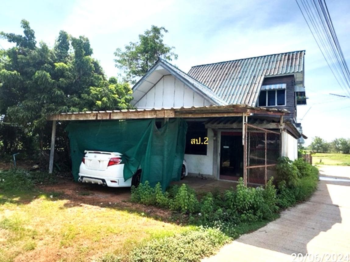 ขายบ้านเดี่ยวชั้นเดียว พื้นที่กว้าง 93 ตร.ว. อ.โพธิ์ชัย จ.ร้อยเอ็ด 1 ห้องนอน 1 ห้องน้ำ บรรยากาศเงียบสงบเป็นส่วนตัว พื้นที่ใช้สอยคุ้มค่า