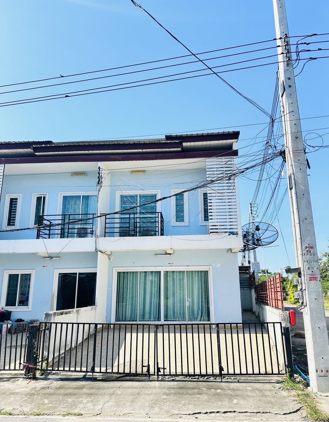 ทาวน์เฮ้าส์ บ้านฟ้าใส ปลวกแดง-ระยอง