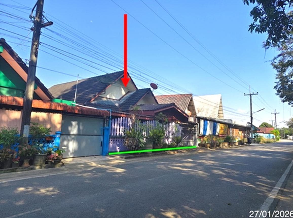 ขายบ้านเดี่ยว หมู่บ้านพวงเพชร (Puangphet) ทางเกวียน แกลง ระยอง พื้นที่ 51 ตร.ว. 2 ห้องนอน คุ้มค่า