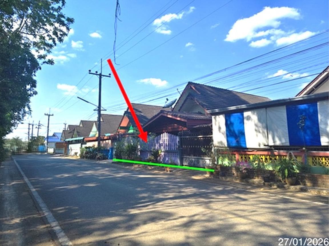 ขายบ้านเดี่ยว หมู่บ้านพวงเพชร (Puangphet) ทางเกวียน แกลง ระยอง พื้นที่ 51 ตร.ว. 2 ห้องนอน คุ้มค่า