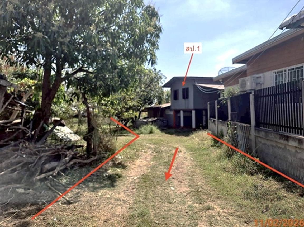 บ้านเดี่ยว วังไม้แดง ประทาย นครราชสีมา 1 ห้องนอน 1 ห้องน้ำ พื้นที่ใช้สอย 162.5 ตร.ม. บนที่ดินขนาดใหญ่ 87 ตร.ว. ทำเลสงบ บรรยากาศส่วนตัว ราคาพิเศษ 4.8 แสน