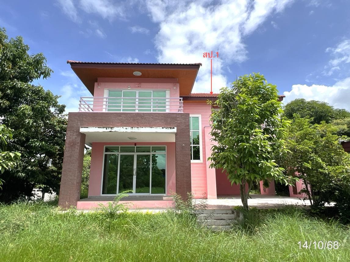 บ้านเดี่ยวหลังใหญ่ 5 ห้องนอน 3 ห้องน้ำ พื้นที่ 227 ตร.ม. บนเนื้อที่ 27 ตร.ว. ทำเลศักยภาพ หนองกลับ หนองบัว จ.นครสวรรค์