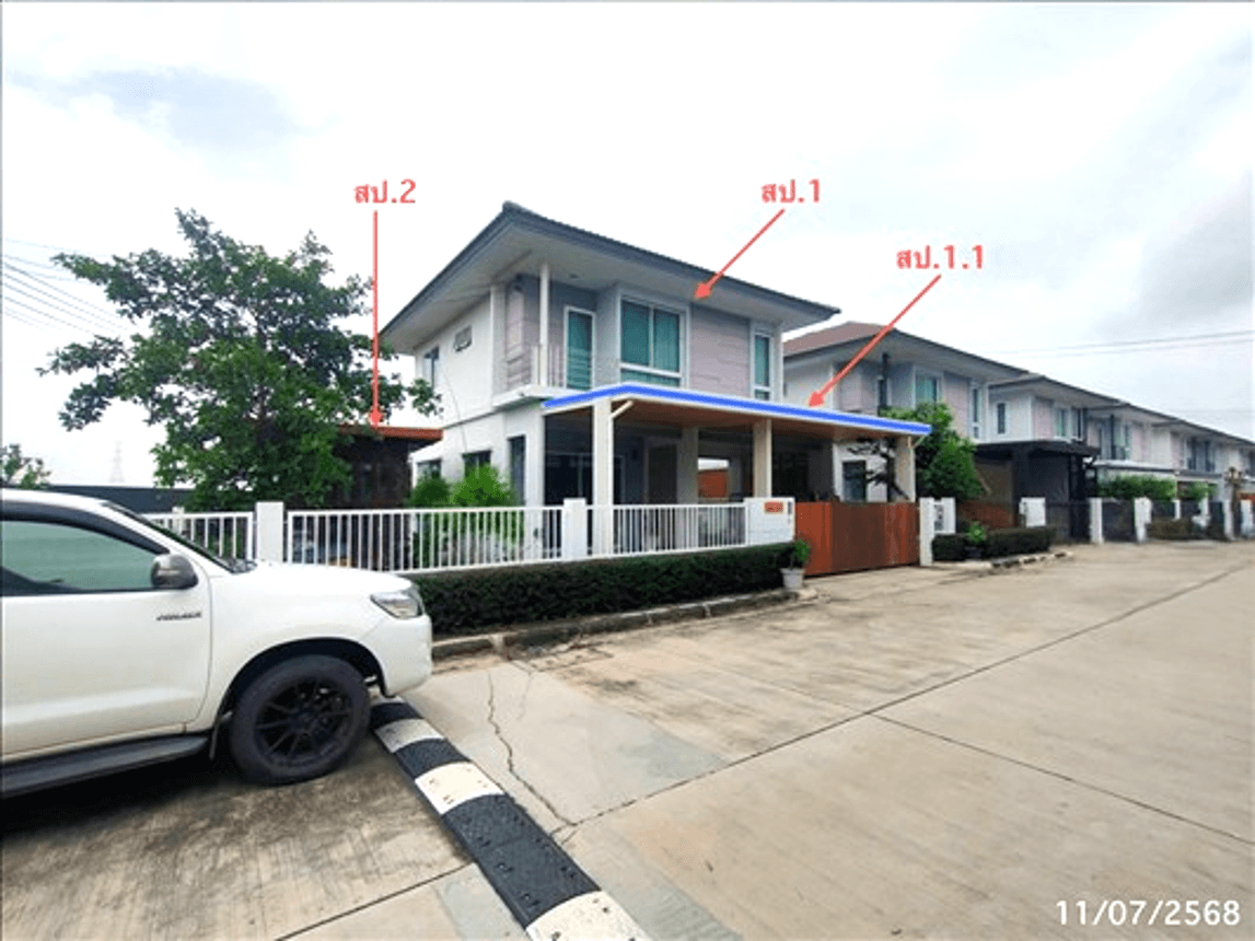 บ้านเดี่ยว กรูฟวิลล์ อยุธยา 2 บ้านกรด บางปะอิน อยุธยา 3 ห้องนอน 2 ห้องน้ำ พื้นที่ 146.25 ตร.ม. บนที่ดิน 53.6 ตร.ว. ทำเลศักยภาพเดินทางสะดวก ราคาพิเศษ 4.5 ล้าน