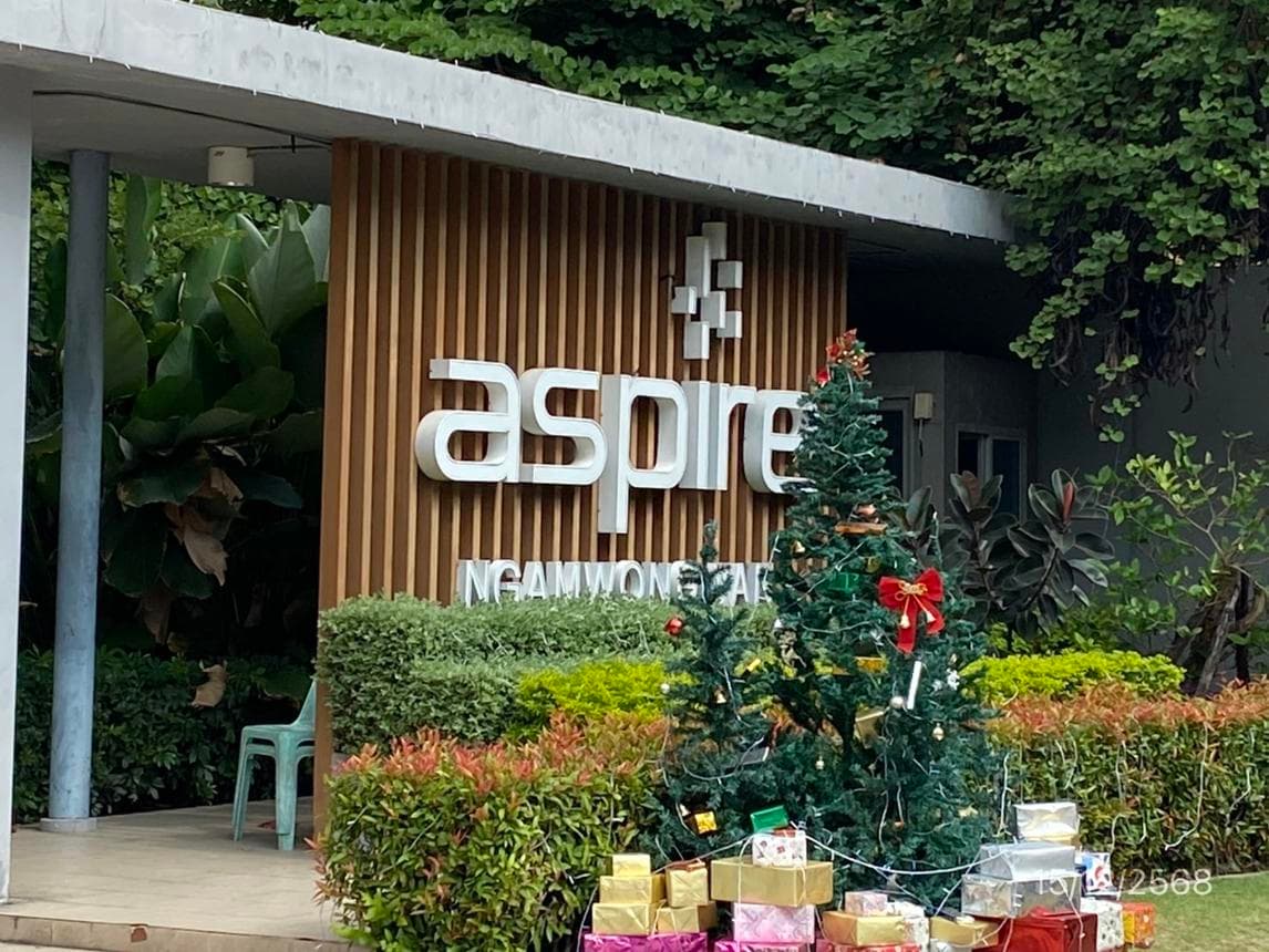 ขายคอนโด แอสปาย งามวงศ์วาน (Aspire Ngamwongwan) 1 ห้องนอน 28.21 ตร.ม. ทำเลดี ใกล้เดอะมอลล์งามวงศ์วาน