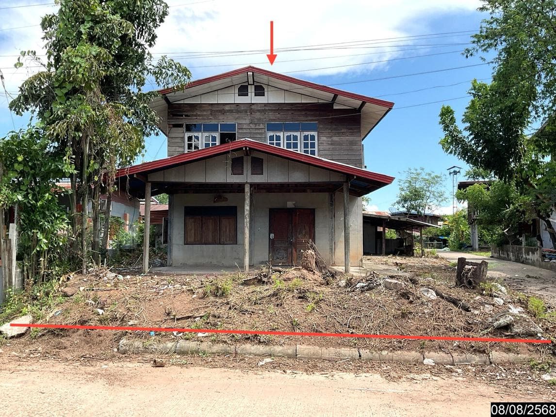 บ้านเดี่ยว เสอเพลอ กุมภวาปี อุดรธานี พื้นที่ 27 ตร.ว. พื้นที่ใช้สอย 146 ตร.ม.