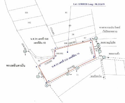 ที่ดินเปล่า ตะกั่วป่า พังงา