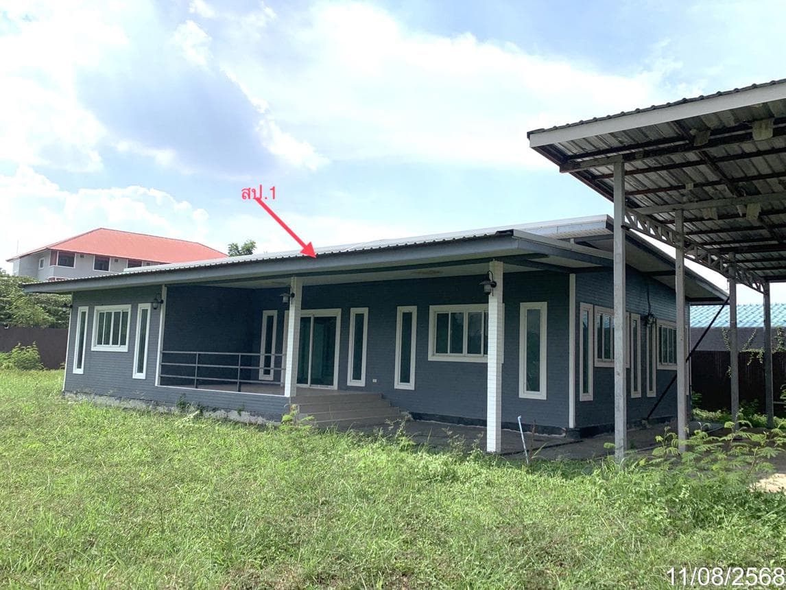 ขายบ้านเดี่ยว 3 ห้องนอน 2 ห้องน้ำ พื้นที่ใช้สอย 170 ตร.ม. ทำเลศักยภาพ หนองปลาหมอ หนองแค สระบุรี บรรยากาศร่มรื่นเป็นส่วนตัว