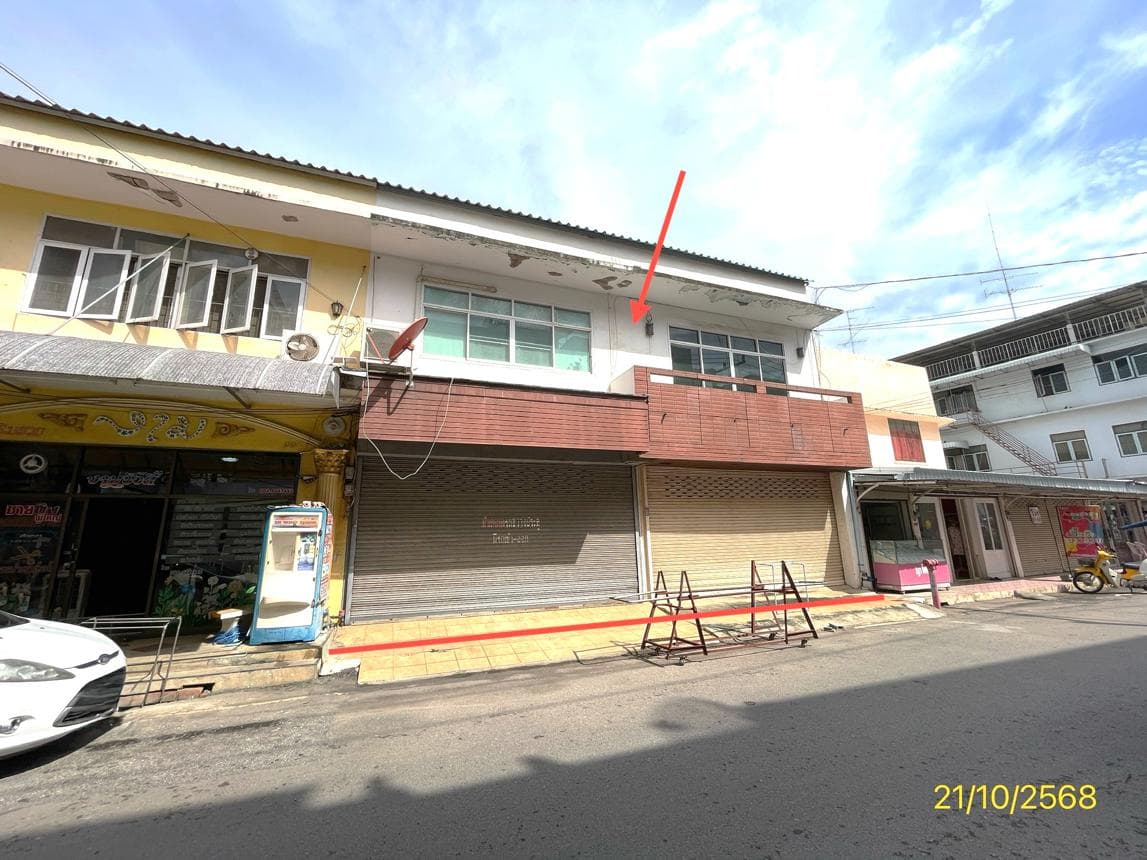 อาคารพาณิชย์ 2 ห้องนอน พื้นที่ 161 ตร.ม. ทำเลศักยภาพ บ้านโป่ง บ้านโป่ง ราชบุรี