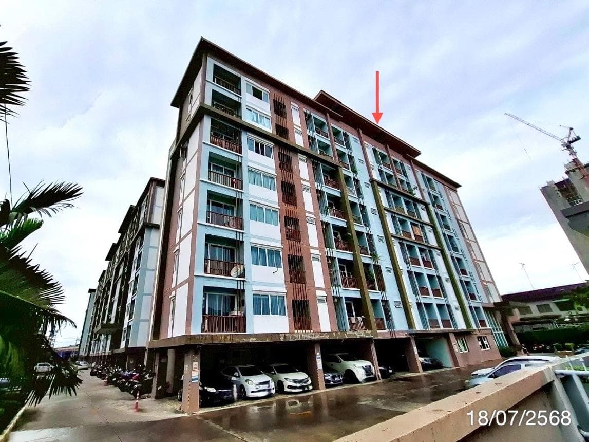 คอนโด พาร์ค สิริ (Park Siri) บางแสน-แสนสุข 1 ห้องนอน ทำเลดีใกล้มหาวิทยาลัยบูรพา