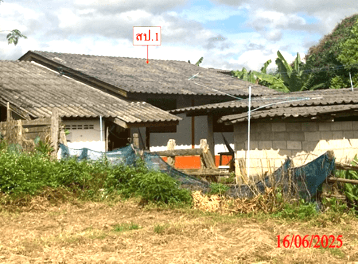 ขายบ้านเดี่ยว ลี้ ลำพูน 3 ห้องนอน พื้นที่ใช้สอย 104.5 ตร.ม. ทำเลใจกลางชุมชน เดินทางสะดวก ราคาล้านต้นๆ