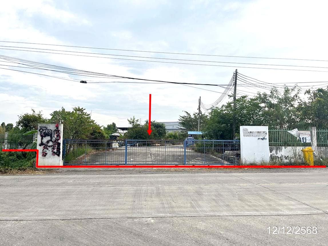 โกดัง ศาลาแดง บางน้ำเปรี้ยว ฉะเชิงเทรา พื้นที่ใช้สอย 585 ตร.ม. ทำเลทองย่าน EEC รองรับทุกธุรกิจ