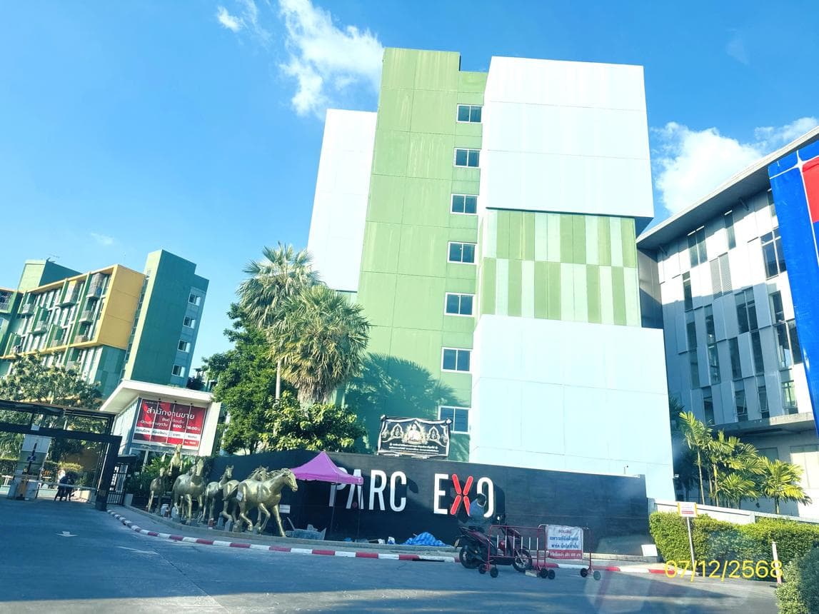 ขายคอนโด พาร์ค เอ็กโซ (Parc Exo) เกษตร-นวมินทร์ ห้องสตูดิโอไซส์ใหญ่ 32.78 ตร.ม. ทำเลดีใกล้ช็อกโกแลตวิลล์ ราคาเพียง 1.59 ล้าน