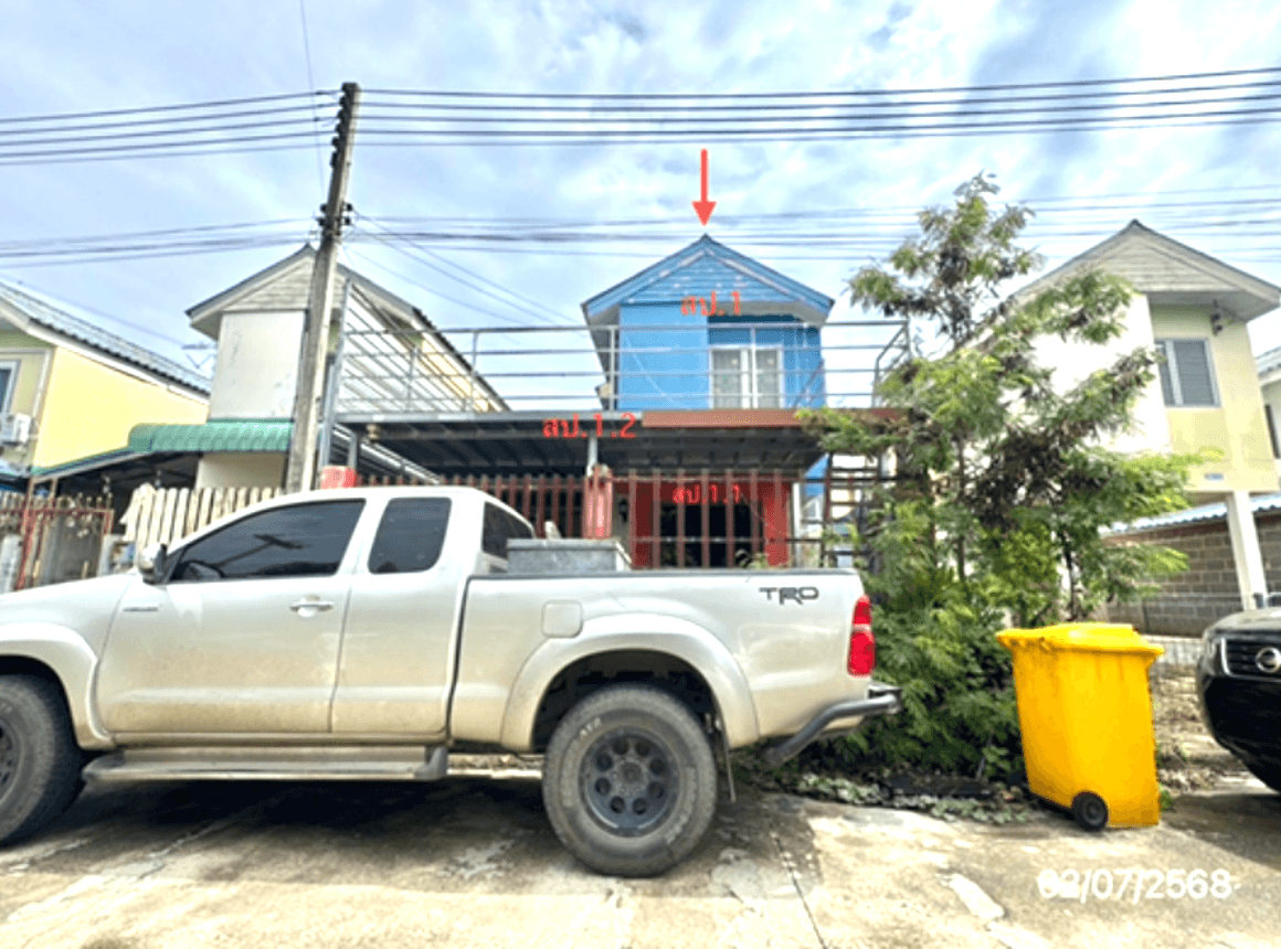 บ้านเดี่ยว เอื้ออาทรรังสิตคลอง 10/3 บึงบา หนองเสือ ปทุมธานี 2 ห้องนอน 71 ตร.ม. ราคาประหยัด ไม่ถึงเจ็ดแสน