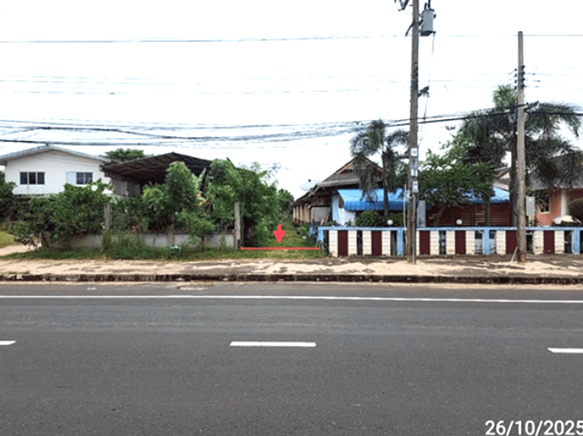 ขายที่ดินว่างเปล่าแปลงสวย ทำเลดี ต.สระแก้ว อ.พนมไพร ร้อยเอ็ด เหมาะสร้างที่พักอาศัย