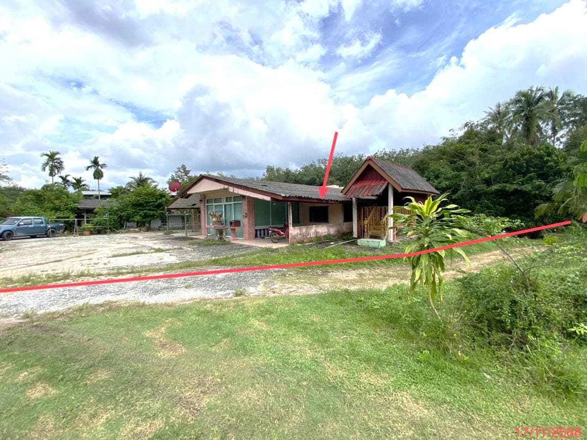 บ้านเดี่ยว นาหม่อม นาหม่อม สงขลา พื้นที่ 57 ตร.ว. พื้นที่ใช้สอย 242.5 ตร.ม.