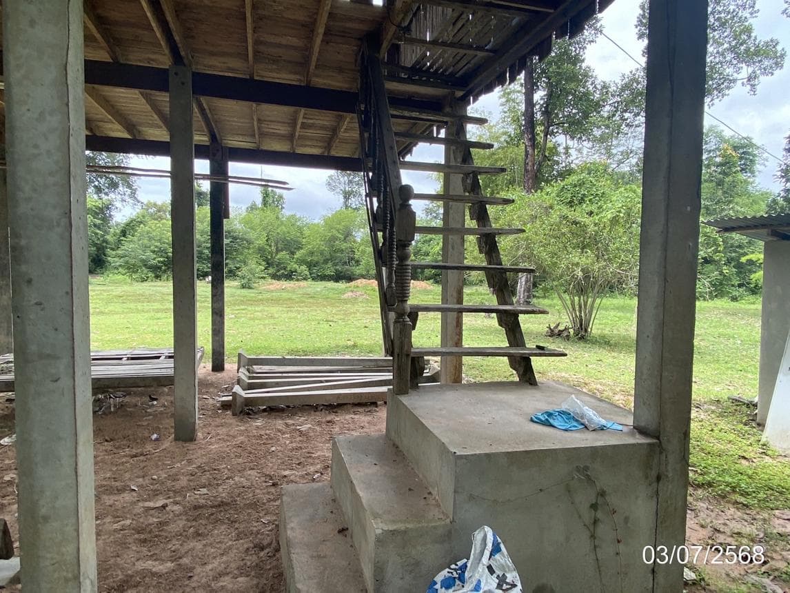 บ้านเดี่ยวทำเลศักยภาพ น้ำคำ สุวรรณภูมิ ร้อยเอ็ด พื้นที่ใช้สอย 45 ตร.ม.