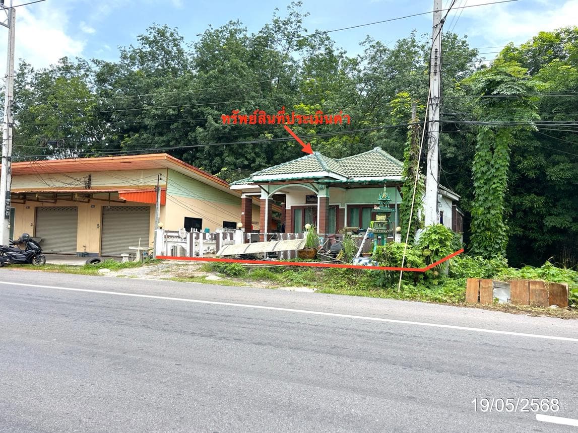 บ้านเดี่ยว ทุ่งเตา บ้านนาสาร สุราษฎร์ธานี 2 ห้องนอน 1 ห้องน้ำ พื้นที่ 88.75 ตร.ม. บนที่ดิน 34 ตร.ว. ราคาล้านต้นๆ