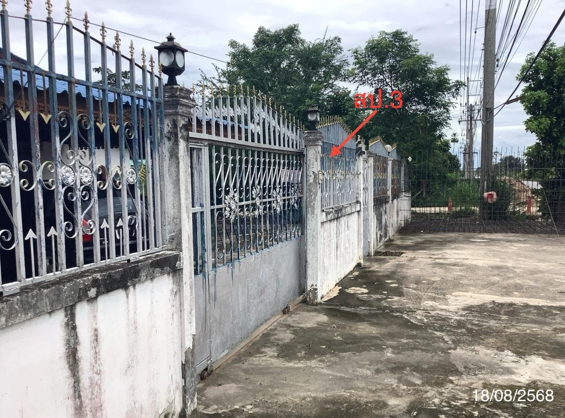 บ้านเดี่ยว หนองยาง หนองฉาง อุทัยธานี พื้นที่ใช้สอยกว้างขวาง 3 ห้องนอน 3 ห้องน้ำ