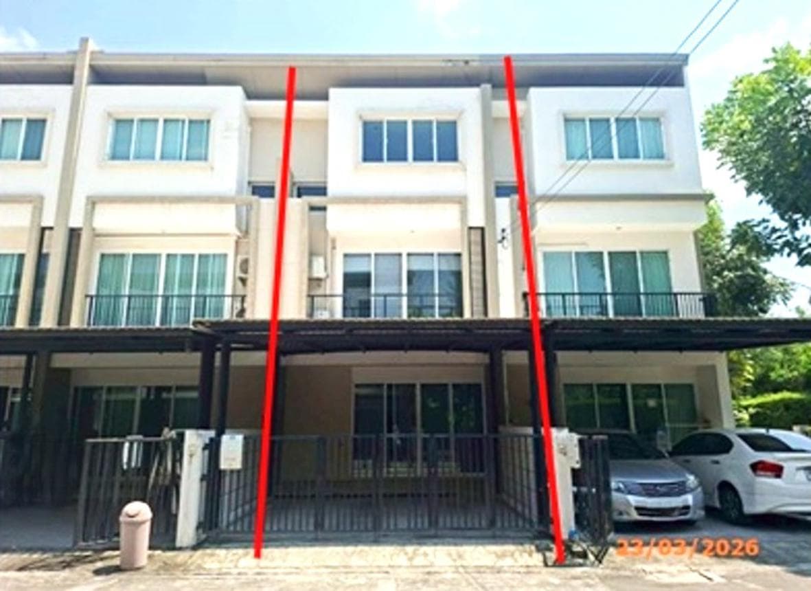 ขายทาวน์โฮม ลุมพินี ทาวน์ เพลส (Lumpini Town Place) บางจาก พระโขนง กรุงเทพฯ พื้นที่ 21.3 ตร.ว. พื้นที่ใช้สอย 172 ตร.ม. ทำเลศักยภาพ