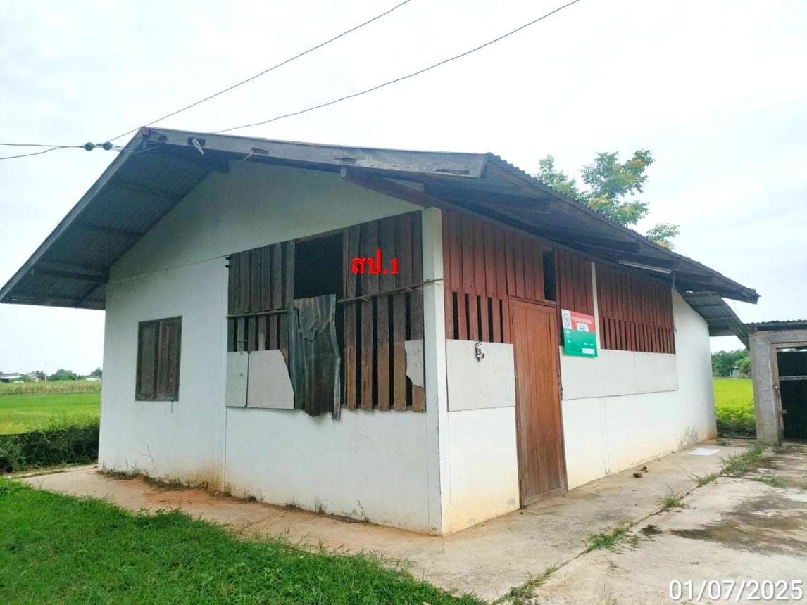 บ้านเดี่ยว พื้นที่ 96 ตร.ม. ทำเลศักยภาพ หนองบอน โกสุมพิสัย มหาสารคาม