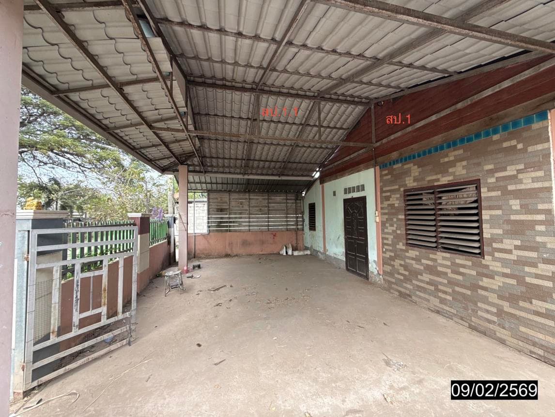 บ้านเดี่ยว หนองตูม ภูเขียว ชัยภูมิ 3 ห้องนอน 1 ห้องน้ำ พื้นที่กว้าง 192 ตร.ม. บนเนื้อที่ 54.1 ตร.ว. ราคาเพียง 1.07 ล้านบาท