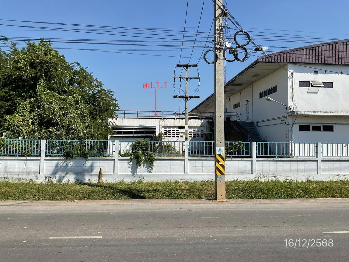 อาคารโรงงาน นิคมอุตสาหกรรมราชบุรี ขนาดใหญ่ 10,480 ตร.ม. ทำเลเจ็ดเสมียน โพธาราม พร้อมสำหรับอุตสาหกรรม