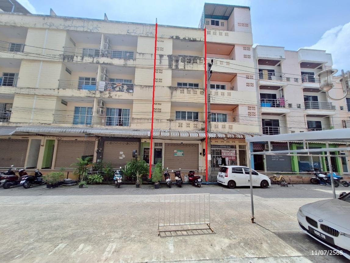 อาคารพาณิชย์ 9 ห้องนอน พื้นที่ 345 ตร.ม. ทำเลศักยภาพ สำนักขาม สะเดา สงขลา
