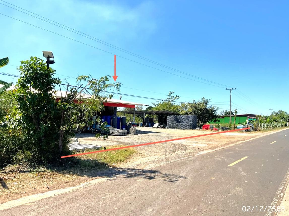 โกดัง หนองบัวฮี พิบูลมังสาหาร อุบลราชธานี พื้นที่ใช้สอยกว้างขวาง 580 ตร.ม. ทำเลดี เดินทางสะดวก เหมาะสำหรับโรงงานหรือคลังสินค้า
