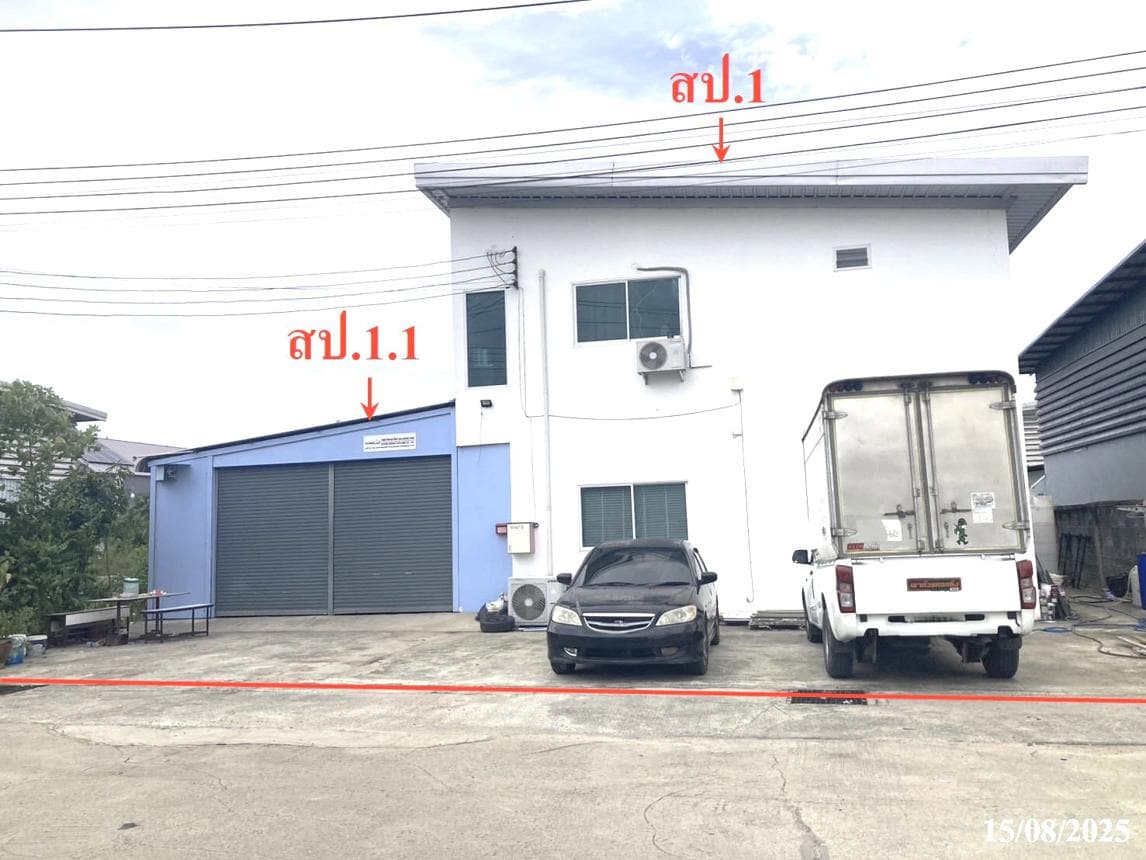 อาคารโรงงาน โครงการ ดิ แอสเซท กาญจนาภิเษก-ลำโพ (The Asset) ลาดหลุมแก้ว ปทุมธานี พื้นที่ใช้สอย 424.75 ตร.ม.
