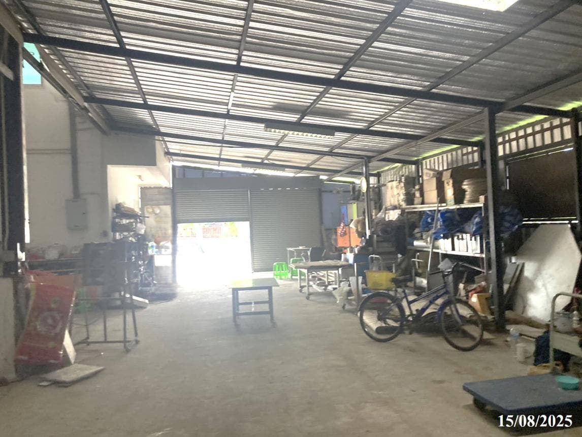 อาคารโรงงาน โครงการ ดิ แอสเซท กาญจนาภิเษก-ลำโพ (The Asset) ลาดหลุมแก้ว ปทุมธานี พื้นที่ใช้สอย 424.75 ตร.ม.
