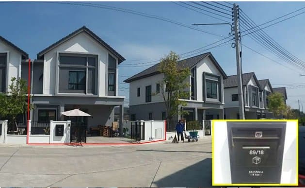 บ้านแฝด บริทาเนีย บางนา กม.39 บางปะกง-ฉะเชิงเทรา