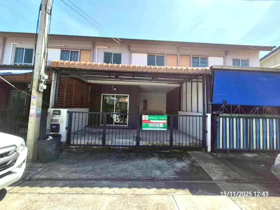 ขายทาวน์โฮม บ้านพฤกษา 111 (รังสิต-บางพูน 2) 3 ห้องนอน ทำเลศักยภาพ ใกล้ทางด่วนและฟิวเจอร์พาร์ค - image 1