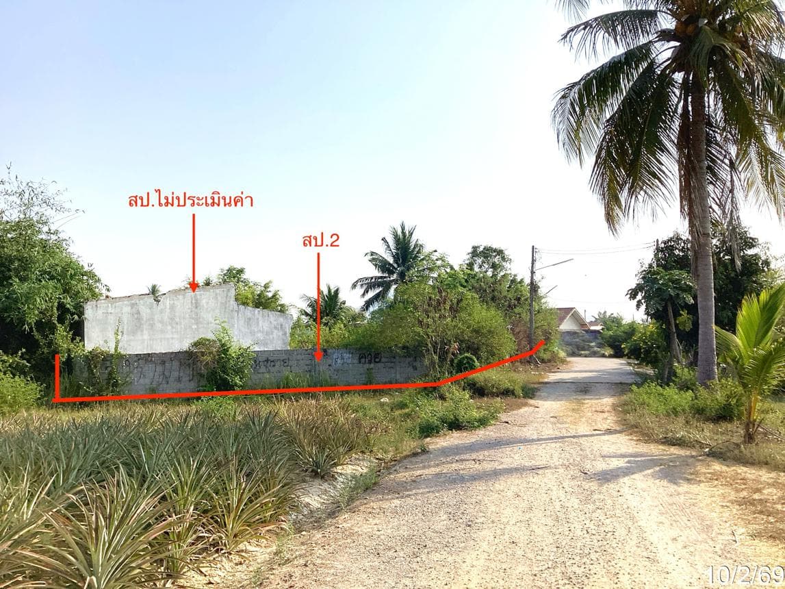 บ้านเดี่ยวทำเลศักยภาพ วังก์พง ปราณบุรี ประจวบคีรีขันธ์ เนื้อที่ 63 ตร.ว.